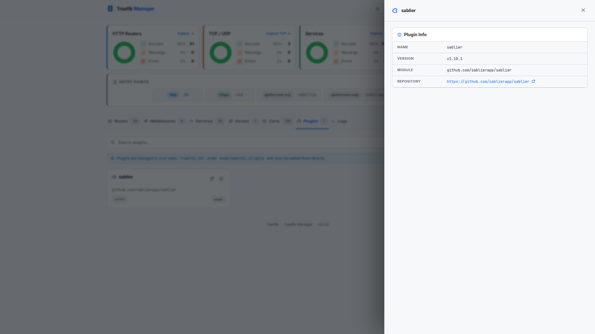 Plugin details (light)
